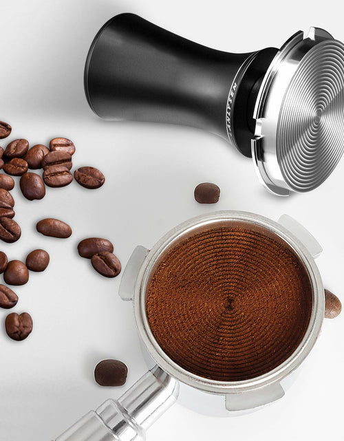 Load image into Gallery viewer, LANLYSEN Espresso Tamper 53.3mm Spring-loaded Calibrated Stainless Steel Base

