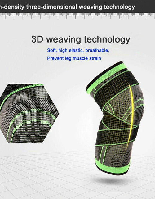 Load image into Gallery viewer, ASOONYUM Knee Sleeve Compression Support Joint Pain Relief Green Single Size XL
