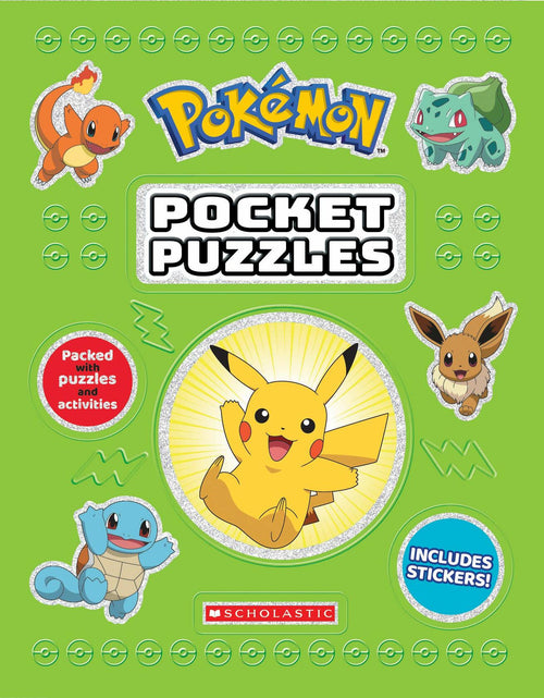 Load image into Gallery viewer, Scholastic Pokémon Pocket Puzzles Paperback Book Brand Scholastic
