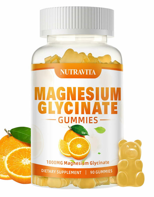 Load image into Gallery viewer, BESTBY09/26 Nutravita Magnesium Glycinate Gummies 1000mg L-Threonate VitD B6
