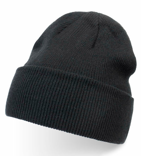Zion Praiser 2PCS Family Beanie Hat Parent-Child Winter Knitted Warm Black