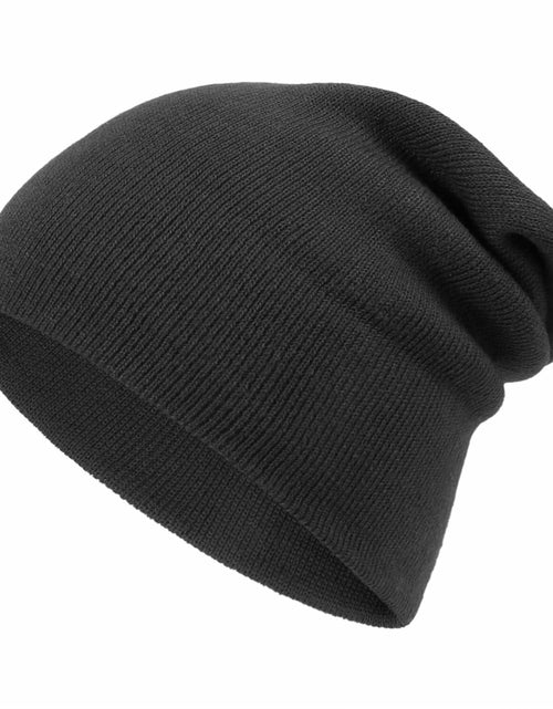 Load image into Gallery viewer, Zion Praiser 2PCS Family Beanie Hat Parent-Child Winter Knitted Warm Black
