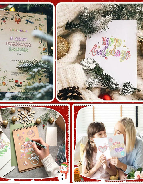 Load image into Gallery viewer, YIJHLHB 12 Color Metallic Outline Markers Double Line Glitter Paint Pink
