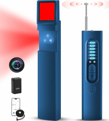Yonblow Hidden Camera Detector Travel 2025 Upgraded Blue 5V