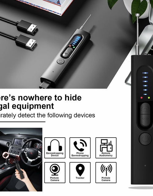 Load image into Gallery viewer, Yonblow Hidden Camera Detector Travel 2025 Upgraded Blue 5V
