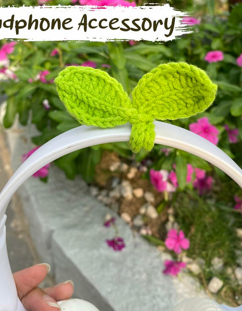 Load image into Gallery viewer, PIDELIGHT Handmade Knitted Crochet Leaf Sprout Multi-Functional Accessory
