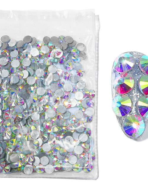 Load image into Gallery viewer, 576pcs SS30 6.5mm AB Rhinestones Round Crystals for Nail Art Jewelry Crafts
