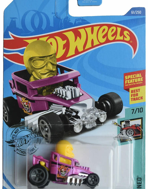 Load image into Gallery viewer, Hot Wheels Skull Shaker Tooned 7/10 Pink Yellow Diecast Car
