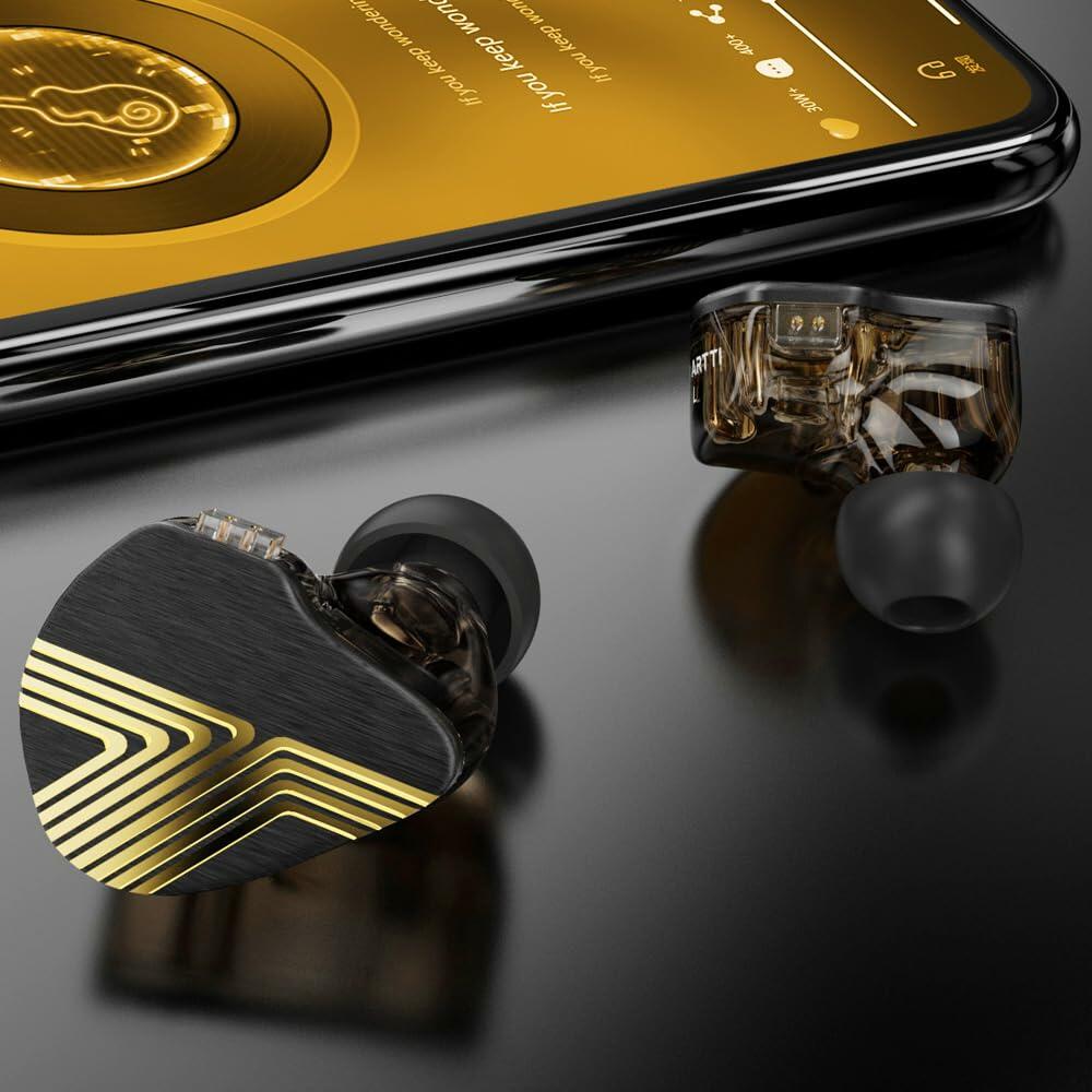 ARTTI TR1 Wired IEM Earbuds 1DD+1BA Beryllium In-Ear Monitor 2Pin 0.78mm 3.5mm