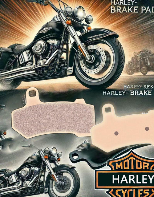 Load image into Gallery viewer, KLHRYX Pink Sintered Brake Pads Front &amp; Rear for Harley 2006-2023
