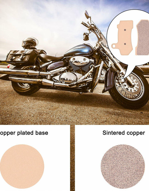 Load image into Gallery viewer, KLHRYX Pink Sintered Brake Pads Front &amp; Rear for Harley 2006-2023
