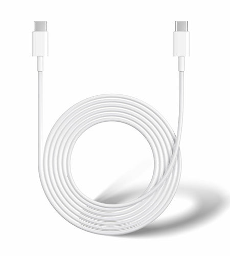 sawdca USB C to USB C Cable 3.3ft 3A 60W Fast Charging White