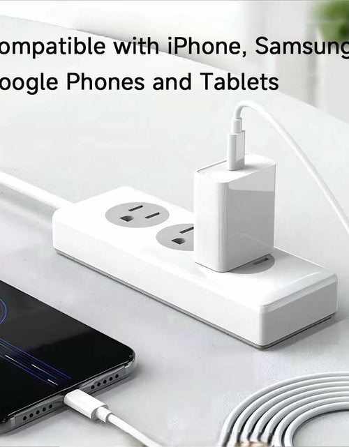 Load image into Gallery viewer, sawdca USB C to USB C Cable 3.3ft 3A 60W Fast Charging White
