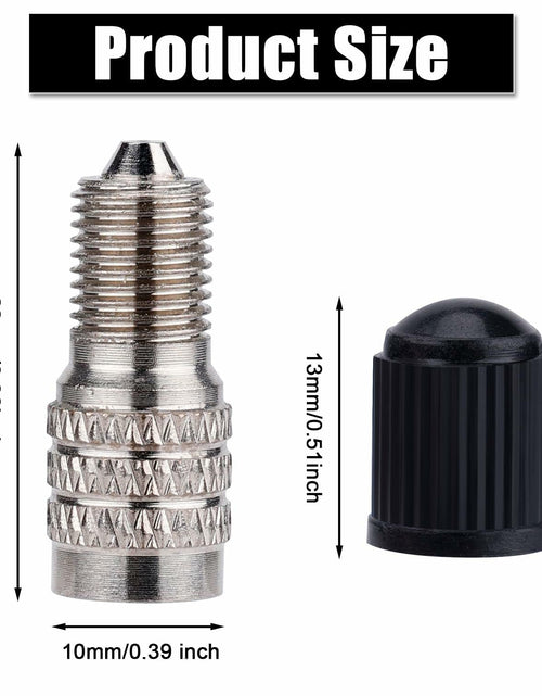 Load image into Gallery viewer, NQEUEPN 5pcs Double Seal Valve Stem Caps High Pressure Tire Valve Caps
