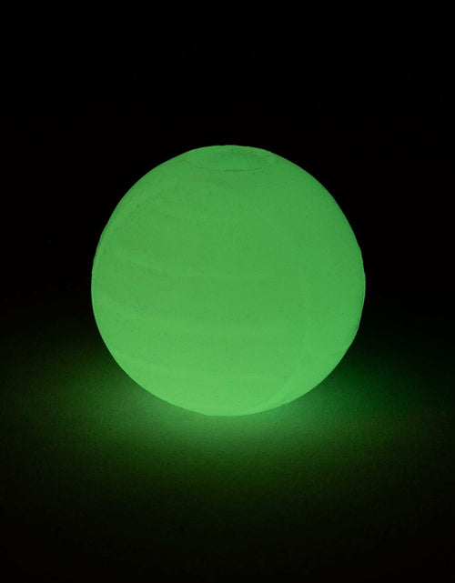 Load image into Gallery viewer, Amazon Basics Interactive Glow Rubber Dog Balls 2.5in Light Green 2 Pack
