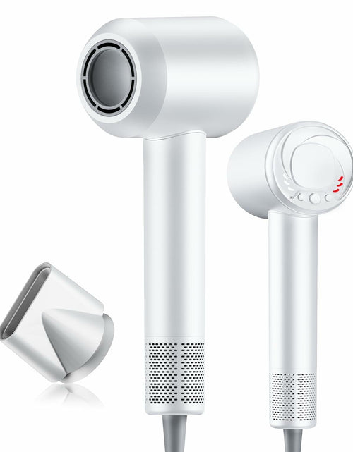 Load image into Gallery viewer, Meditoross Hair Dryer 140000 RPM High Speed Negative Ionic Thermo Control White
