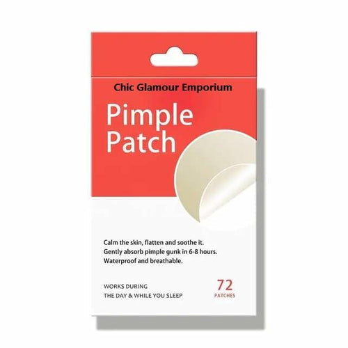 Load image into Gallery viewer, Chic Glamour Emporium Pimple Patch Hydrocolloid Acne Spot Stickers 72 Count
