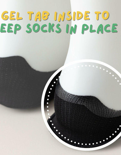 Load image into Gallery viewer, Soxbang 3 Pack No Show Socks Ball-of-Foot Cushion Ultra Low Cut Black Size 5-7.5
