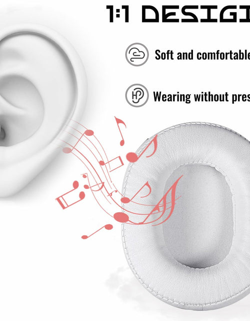 Load image into Gallery viewer, ACCIUK Ear Pad Replacement for ATH M50X MSR7 Headphones White
