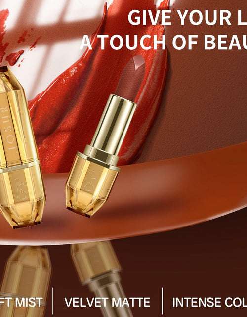 Load image into Gallery viewer, JOSURBEAUTY Mud Sense Velvet Matte Lipstick Waterproof Long-Lasting 6.35oz

