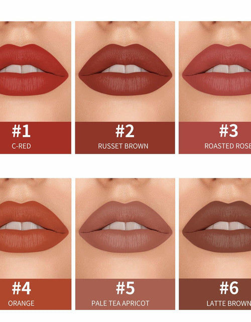Load image into Gallery viewer, JOSURBEAUTY Mud Sense Velvet Matte Lipstick Waterproof Vitamin E 6.35oz 1 Count
