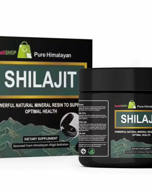 Load image into Gallery viewer, LuxeiiShop Inc Himalayan Organic Shilajit Resin 500mg 60g Energy Boost

