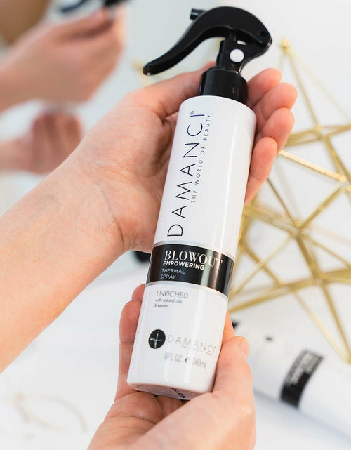 Load image into Gallery viewer, DAMANCI Empowering Blowout Spray Heat Protectant Hair 8oz White Citrus
