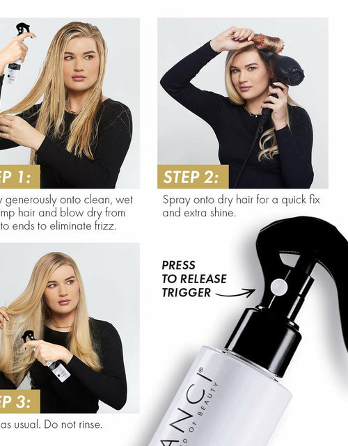 Load image into Gallery viewer, DAMANCI Empowering Blowout Spray Heat Protectant Hair 8oz White Citrus
