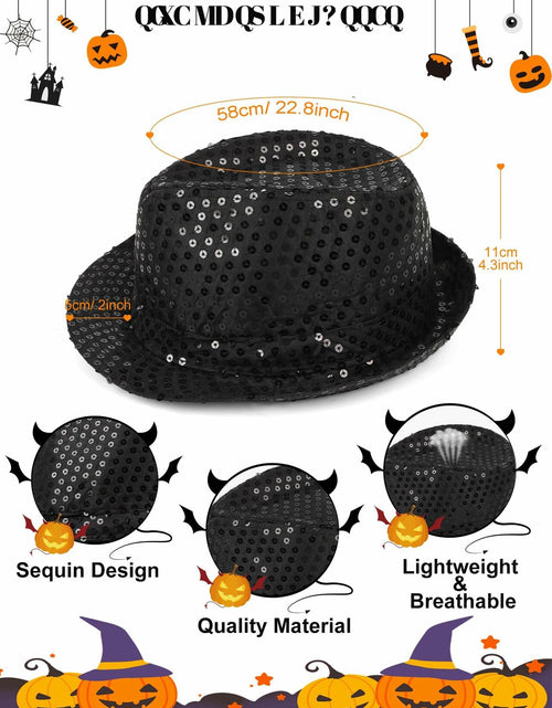Load image into Gallery viewer, PJPSAA Halloween Singer Costume 3pc Wig Hat Shorts Blonde XL
