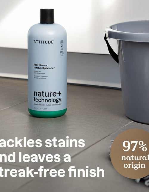 Load image into Gallery viewer, ATTITUDE Floor Cleaner Lavender &amp; Rosemary 32 Fl Oz Natural Origin EWG Verified
