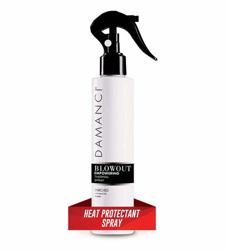 DAMANCI Empowering Blowout Spray Heat Protectant Hair 8oz White Citrus