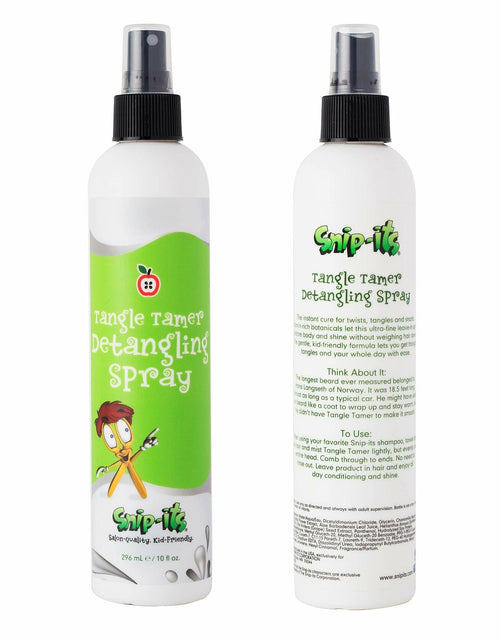 Load image into Gallery viewer, Snip-its Tangle Tamer Hair Detangler Spray Kids 10oz Unscented Leave-in
