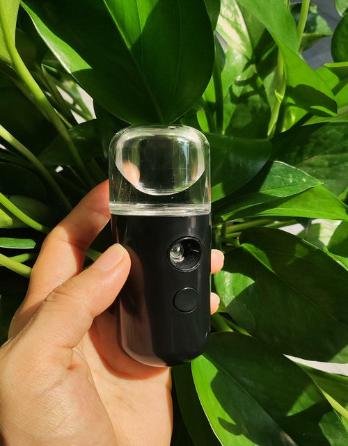 Load image into Gallery viewer, Kingsmile Nano Mist Sprayer Portable Face Humidifier Black 30ML
