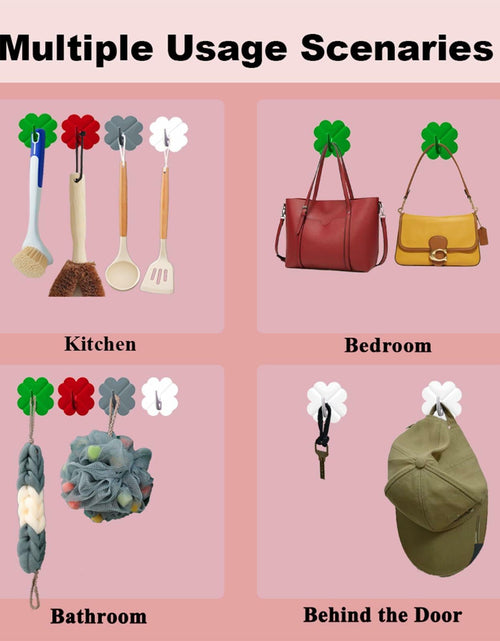 Load image into Gallery viewer, Generic Hooks Hanging Handbag Baseball Cap Golf Bag Hat Towel Hanger 4pcs
