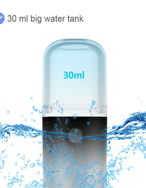 Load image into Gallery viewer, Kingsmile Nano Mist Sprayer Portable Face Humidifier Black 30ML
