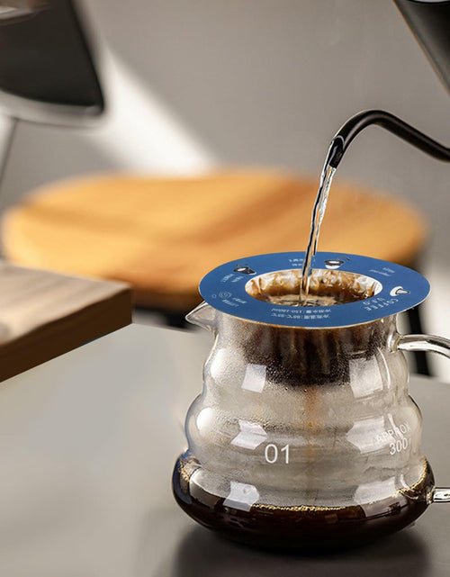 Load image into Gallery viewer, WCOINCIDENCY Coffee Filter Pour Over Maker with Lid Portable 30 Packs Wood Pulp
