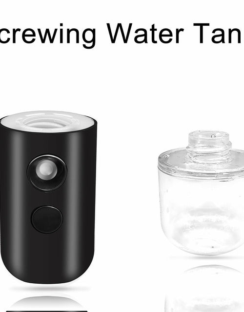 Load image into Gallery viewer, Kingsmile Nano Mist Sprayer Portable Face Humidifier Black 30ML
