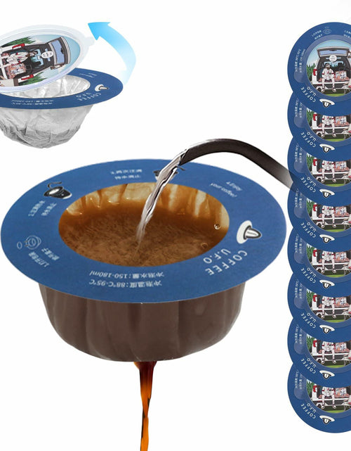 Load image into Gallery viewer, WCOINCIDENCY Coffee Filter Pour Over Maker with Lid Portable 30 Packs Wood Pulp
