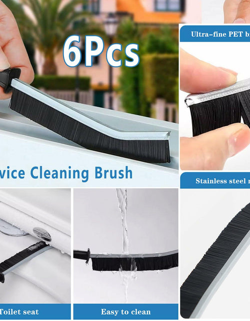 Load image into Gallery viewer, AUDELN Crevice Cleaning Brush Tool Multifunctional Bathroom Kitchen 6Pcs
