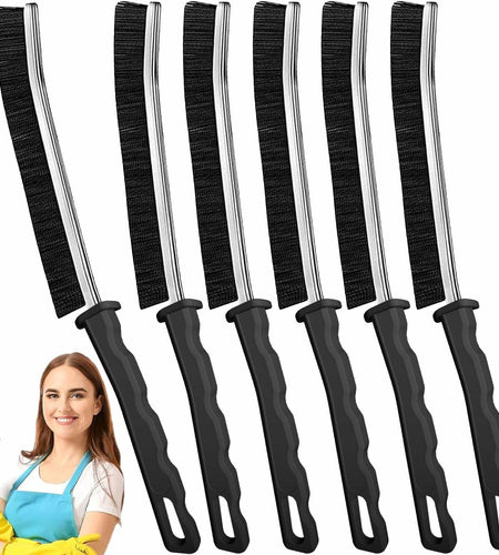 AUDELN Crevice Cleaning Brush Tool Multifunctional Bathroom Kitchen 6Pcs
