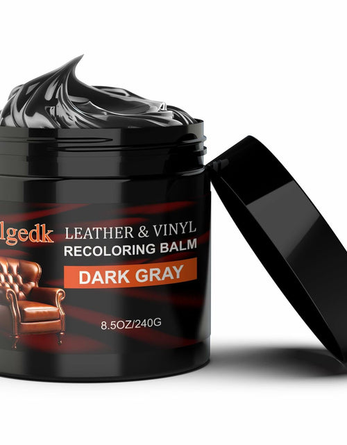 Load image into Gallery viewer, [Like New] Jallgedk Leather Recoloring Balm Leather Repair Kit Furniture Brown
