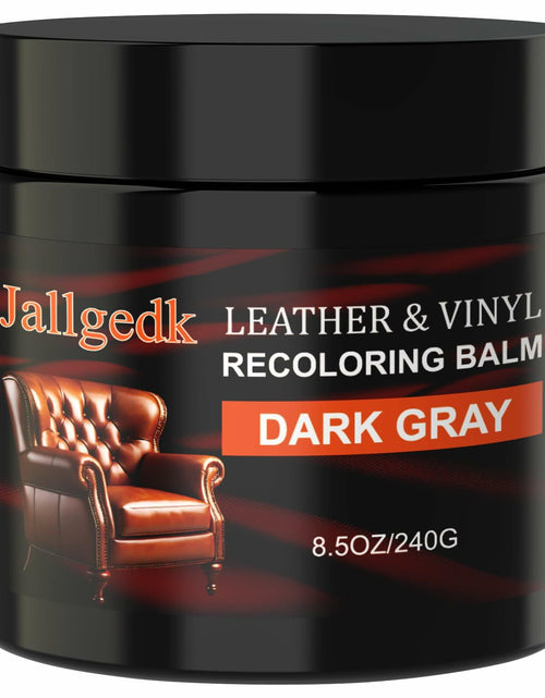 Load image into Gallery viewer, [Like New] Jallgedk Leather Recoloring Balm Leather Repair Kit Furniture Brown
