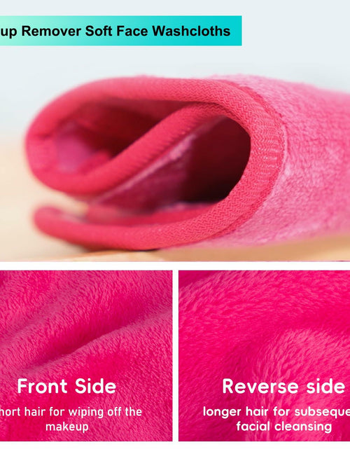 Load image into Gallery viewer, [Like New] PleasingCare Makeup Remover Cloth Cleansing Towel Chemical Free 3 Rosy

