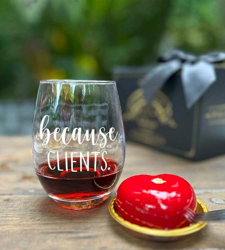 Pokolllee Funny Wine Glass Gift for Hairdresser Makeup Artist Clear Glass