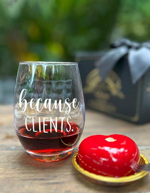 Load image into Gallery viewer, Pokolllee Funny Wine Glass Gift for Hairdresser Makeup Artist Clear Glass
