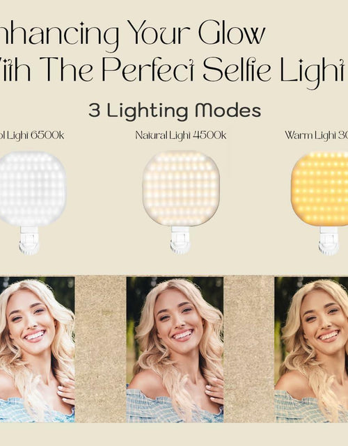 Load image into Gallery viewer, THE LARSA LIGHT Larsa Pippen LARSA Light LED Selfie-Light Clip White
