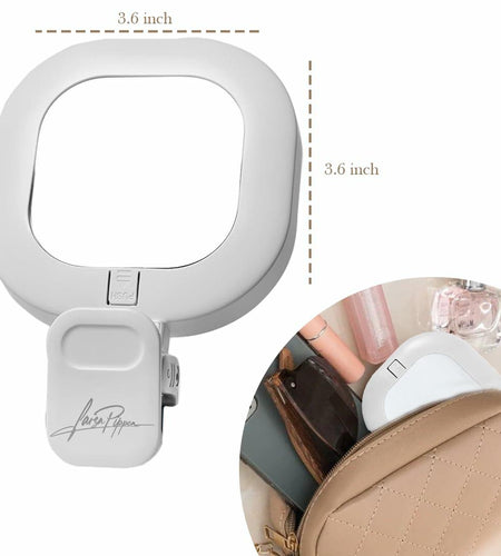 THE LARSA LIGHT Larsa Pippen LARSA Light LED Selfie-Light Clip White