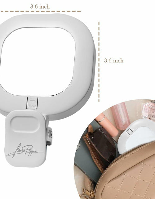 Load image into Gallery viewer, THE LARSA LIGHT Larsa Pippen LARSA Light LED Selfie-Light Clip White
