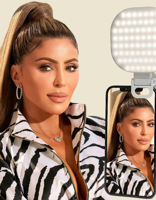 Load image into Gallery viewer, THE LARSA LIGHT Larsa Pippen LARSA Light LED Selfie-Light Clip White
