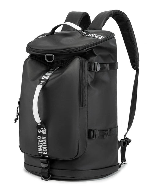 Load image into Gallery viewer, FUNYAGO Gym Duffle Bag Waterproof Laptop Backpack 40L Purple Size Standard

